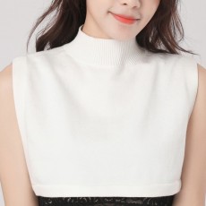 골지 니트 페이크 목폴라 겨울 목티 이너티 넥케이프 이너카라 레이어드 목만있는 넥카라 니트카라